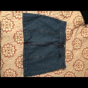 Forever 21 jean skirt